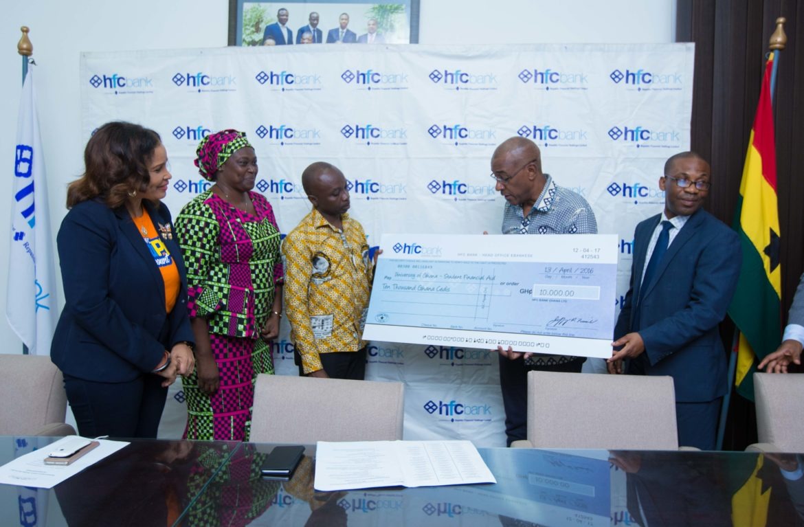 HFC Bank Ghana Donates To Four Institutions