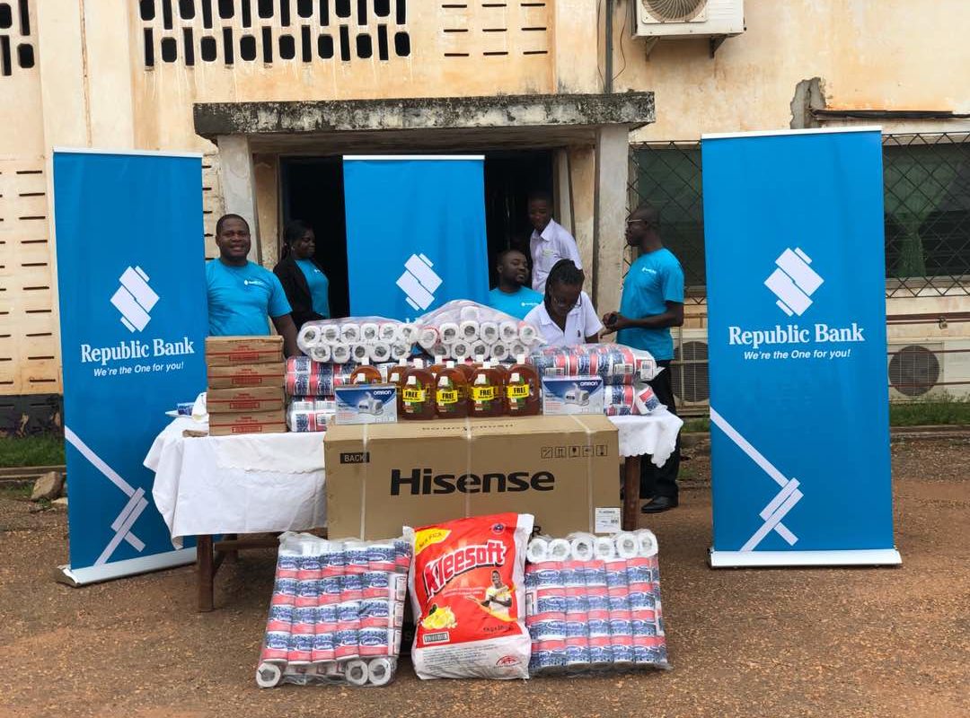 Republic Audit Team Donates to Pantang Hospital in Accra