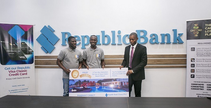 REPUBLIC BANK ‘TAP FOR EASTER AND BEYOND’ CREDIT CARD PROMOTION – WINNERS RECEIVE PRIZES