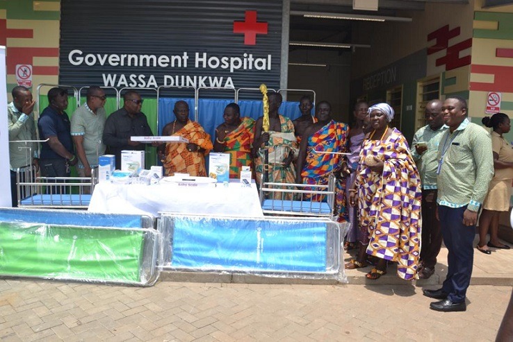 REPUBLIC BANK (GHANA) PLC DONATES ESSENTIAL HOSPITAL EQUIPMENT TO THE WASSA DUNKWA GOVERNMENT HOSPITAL IN THE AMENFI WEST DISTRICT